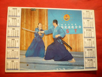 Ilustrata - Calendar -Arte Martiale Japonia foto