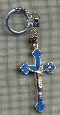 K 46 BRELOC PENTRU COLECTIONARI -RELIGIOS - CRUCIFIX foto