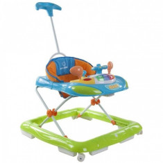 Premergator cu control parental Super Car - Sun Baby - Albastru cu Verde foto