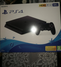 PS4 Slim 500 GB Jet Black foto