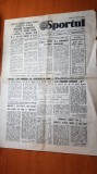 ziarul sportul 23 februarie 1986-nationala sustine 2 meciuri de fotbal in egipt