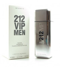 Parfum Tester Carolina Herrera Vip Men 100 Ml foto