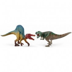 Figurine Schleich - Set figurine Spinosaurus si T-Rex - SL41455 foto