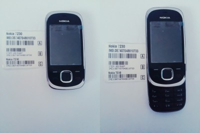 Telefon Nokia 7230 negru / functioneaza in orice retea foto