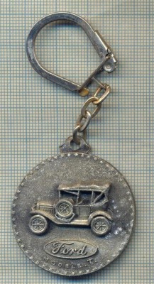 K 79 BRELOC PENTRU COLECTIONARI- AUTOMOBILISM -FORD MODEL T - L&amp;#039;OLYMPIC CAFE foto
