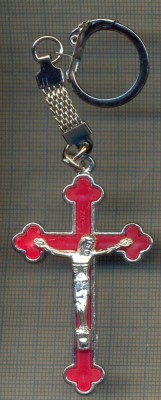 K 91 BRELOC PENTRU COLECTIONARI- RELIGIOS - CRUCIFIX foto