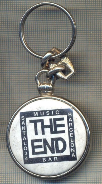 K 56 BRELOC PENTRU COLECTIONARI - THE END - BAR MUSIC -SANTALO34 BARCELONA - CAL