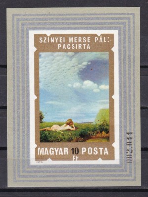 Ungaria 1974 pictura MI bl.108B nedant. MNH w45 foto
