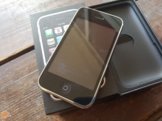 iPhone 3GS 16 Gb, negru, never locked , la cutie - 190 lei foto