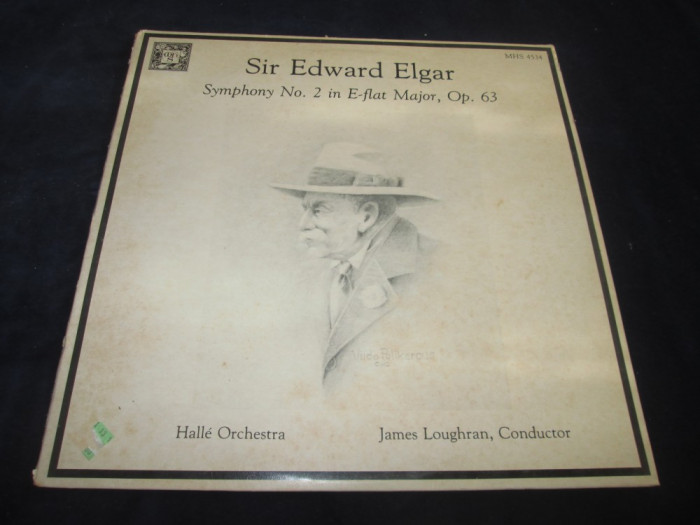 sir Edward Elgar - Symphony No.2 in E flat Major _ vinyl,Lp _ MHS(SUA)