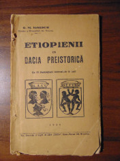 Etiopienii in Dacia Preistorica - G.M.Ionescu (1926) foto