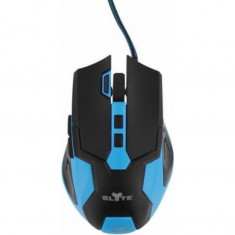 Mouse gaming T&amp;amp;#039;nB Fury , USB , Optic , 3600 DPI , Negru/Albastru foto