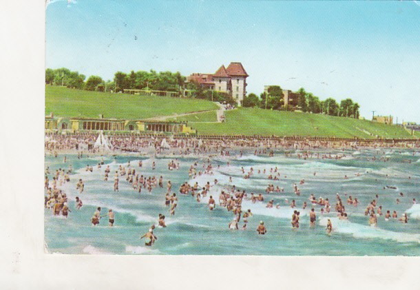 bnk cp Eforie Sud - La plaja - uzata