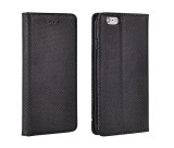 Husa Samsung Galaxy Xcover 4 Flip Case Inchidere Magnetica Neagra, Alt model telefon Samsung, Piele Ecologica, Toc