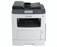 Multifunctionala LEXMARK MX410de, 38 PPM, 1200 x 1200 DPI, Duplex, Retea si USB, A4, Monocrom foto