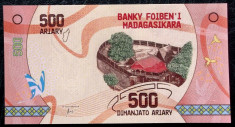 Madagascar 500 Ariary 2017 UNC necirculata ** foto