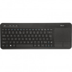 Tastatura wireless Trust Veza touch pad negru foto