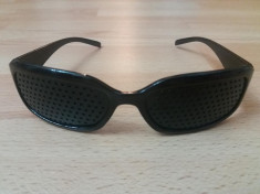 Ochelari stenopici pentru calculator - relaxarea vederii - pinhole foto