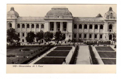 IASI UNIVERSITATEA AL. I. CUZA TRAMVAI RPR 4183 foto