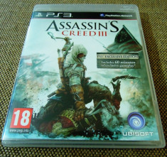 Joc Assassin&amp;#039;s Creed III original, PS3! foto