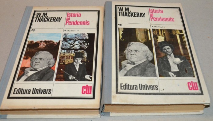 W. M. Thackeray - Istoria lui Pendennis Vol. 1+2 cartonate