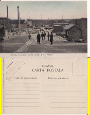 Galati- Fabrica cherestea Goetz-iudaica,clasica,rara foto