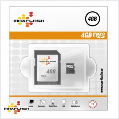 Card de memorie MAXFLASH microSD 4GB foto