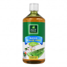 Suc organic de Aloe Vera cu ceai verde Benessere, 1000 ml foto