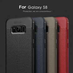 Husa / Bumper Antisoc model PIELE pentru Samsung Galaxy S8 / S8 plus foto