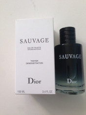 Tester Christian Dior Sauvage 100 ml foto