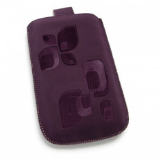 Husa Nokia N73 Purple Leafs Strap Size M foto