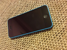 Ocazie! IPhone 5c 14 Gb, albastru, necodat. Arata ?i func?ioneaza impecabil foto