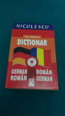 DIC?IONAR GERMAN ROMAN* ROMAN GERMAN/IOAN LAZARESCU/2002 foto