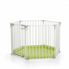 Protectie semineu pentru copii - Baby Park White foto