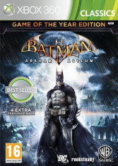 Joc consola Warner Bros Batman Arkham Asylum GOTY Xbox 360 foto