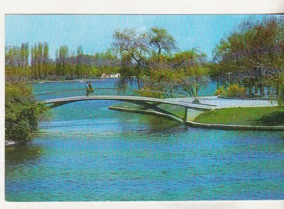 bnk cp Bucuresti - Lacul Herastrau - uzata foto