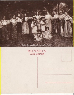 Galati- Notre Dame de Sion-tipuri, hora,rara foto