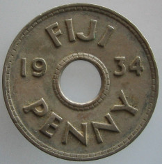 FIJI KM#2 - 1 Penny 1934 &amp;quot;GEORGE V&amp;quot; foto