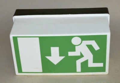 Lampa semn de siguranta, semn EXIT- lot 2 bucati foto