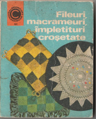 Fileuri, macrameuri, impletituri crosetate (00005) foto