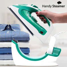 Fier de Calcat cu Abur fara Cablu Handy Steamer Station foto