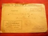 Plic Antet Casa de Depuneri si Consemnatiuni,Recomandat 1943 ,stamp. liniara,Buc