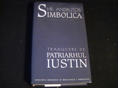 SIMBOLICA-H.R. ANDRUTOS-TRAD. PATRIARHUL IUSTIN-EPISCOPIA ARGES. SI MUSCEL- foto