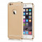 Husa telefon Iphone 6PLUS/6SPLUS ofera protectie 3in1 Ultrasubtire - Gold