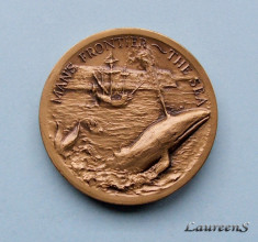 Medalie U.S.A. - CABRILLO NATIONAL MONUMENT 1913 foto