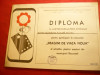 Diploma Concurs Imagini de Viata Noua -pt.Pictura-Peisaj 1971 Buc.1971