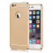 Husa telefon Iphone 6/6S ofera protectie 3in1 Ultrasubtire - Gold
