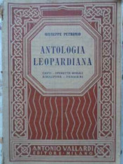 Antologia Leopardiana. Canti - Operette Morali - Zibaldone - - Giuseppe Petronio ,406205 foto