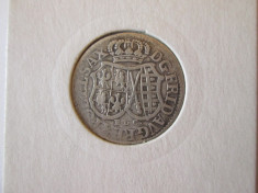 Saxonia 1/12 Thaler 1763 EDC argint-Friedrich August II foto