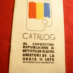 Catalog al Expozitiei Republicane a Artistilor Plastici Amatori 1972